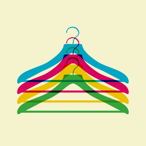 Clothes hanger — Stock Vector