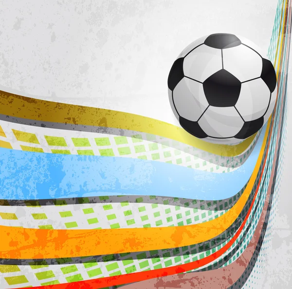 Soccer fond de conception — Image vectorielle