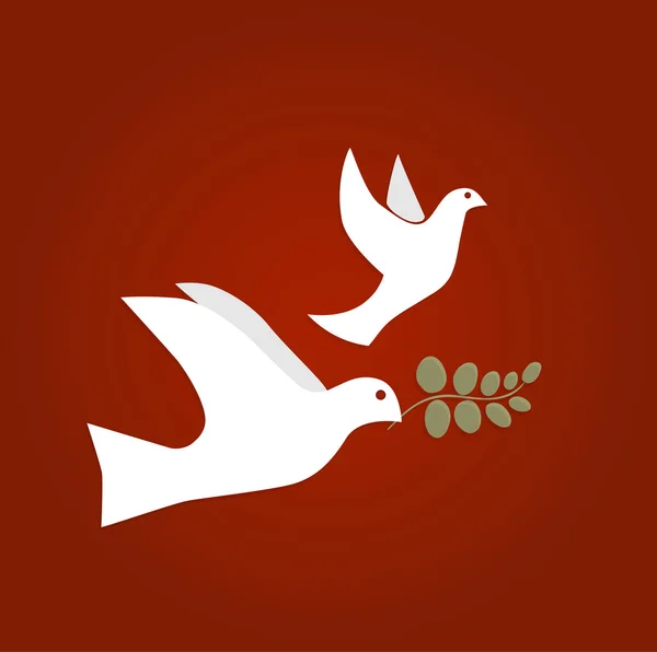 Dove of Peace Vector — Stock Vector