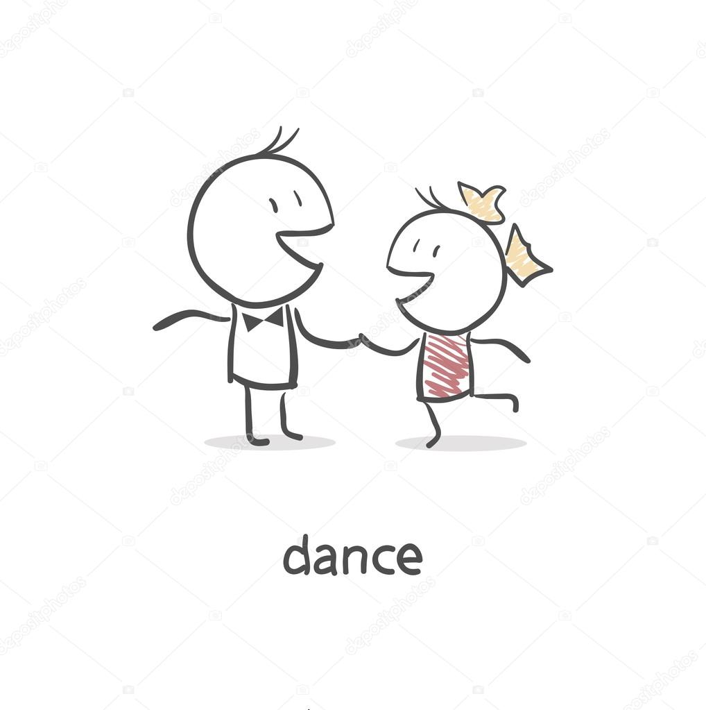 Dancing couple.