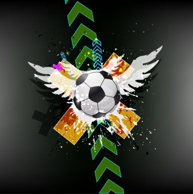 soyut grunge arka plan, futbol