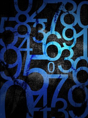 arka plan tasarımı için numaraları ile