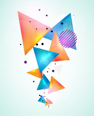 Soyut geometrik arkaplan