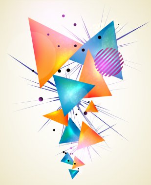 Soyut geometrik arkaplan