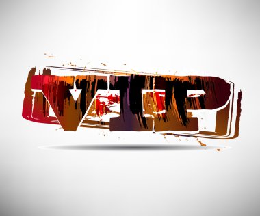 VIP grunge metin