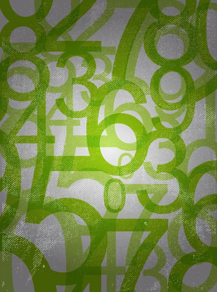 Abstract background with numbers for design — Stock Photo, Image