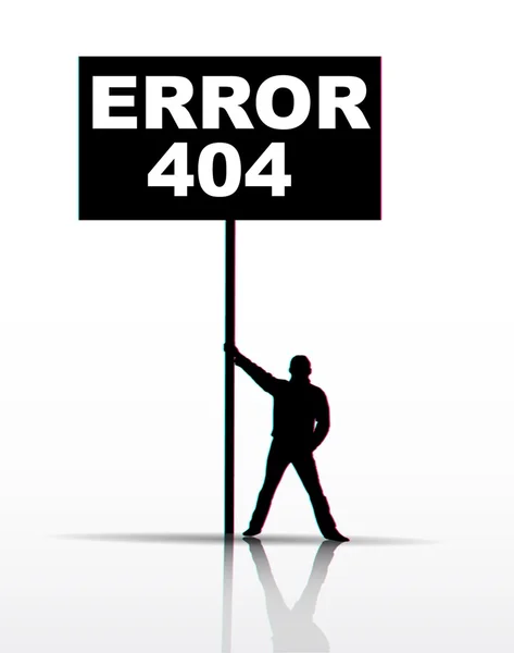 404 file not found — Stock Photo, Image