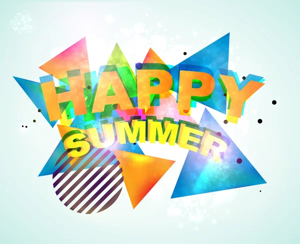 Funky Happy Summer — Stock Photo, Image