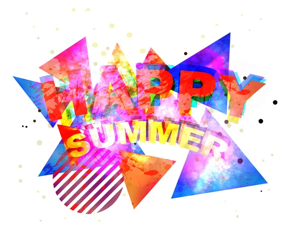 Funky Happy Summer — Stock Photo, Image