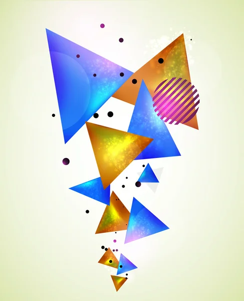 Abstrakter geometrischer Hintergrund — Stockfoto