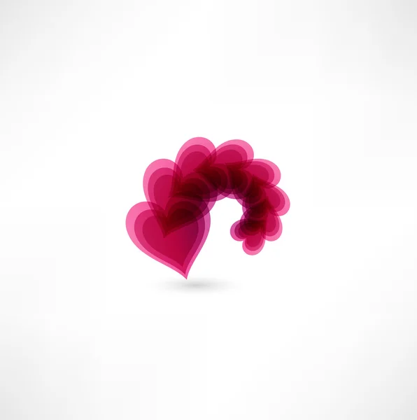 Icône de coeur — Image vectorielle