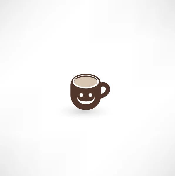Kaffekopp ikon — Stock vektor