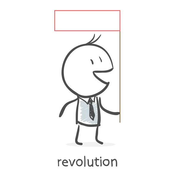 Revolutionen — Stock vektor