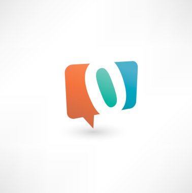 Bu sayının 0 soyut simgesi kabarcık