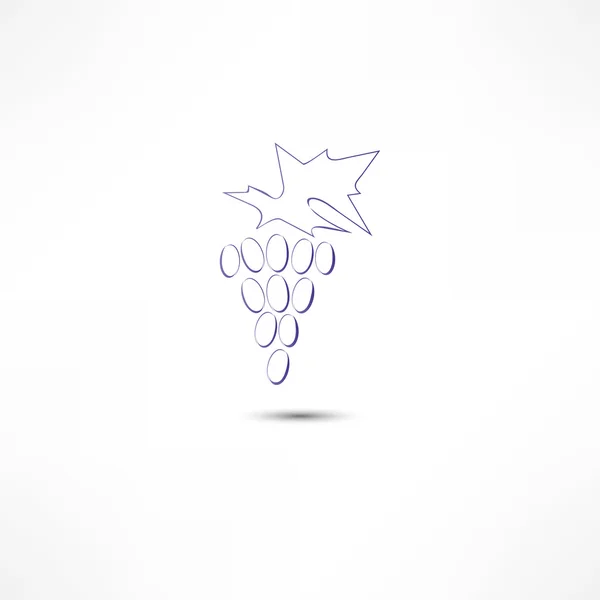 Grapevine tecken葡萄标志 — 图库矢量图片