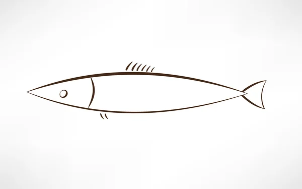 Fish Icon — Stock Vector