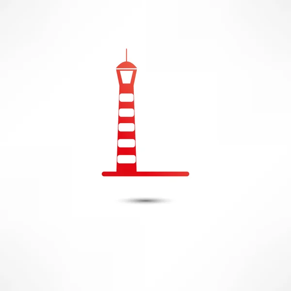 Icône du phare — Image vectorielle
