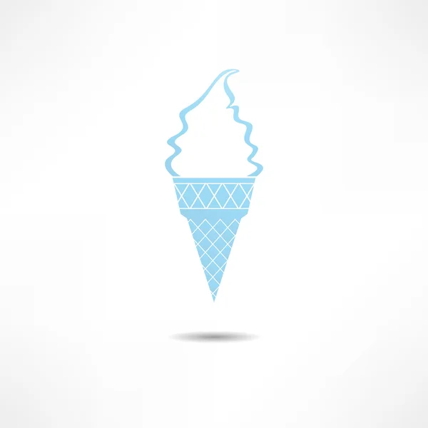 Icono de helado — Vector de stock