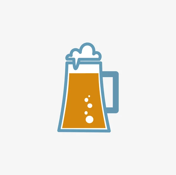 Icône de bière — Image vectorielle