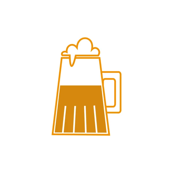 Εικονίδιο μπύρα — Διανυσματικό Αρχείο