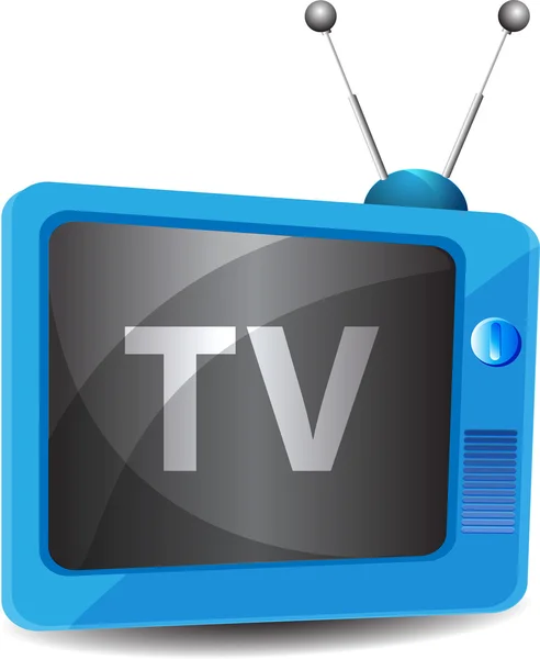 Retro tv achtergrond — Stockvector