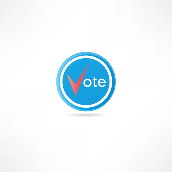 Icône de vote — Image vectorielle