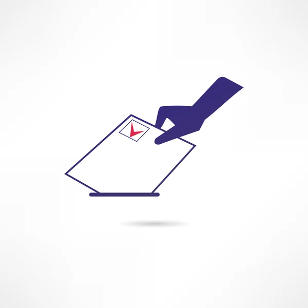 Vote icon — Stock Vector