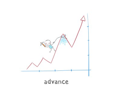 peşin. illüstrasyon.