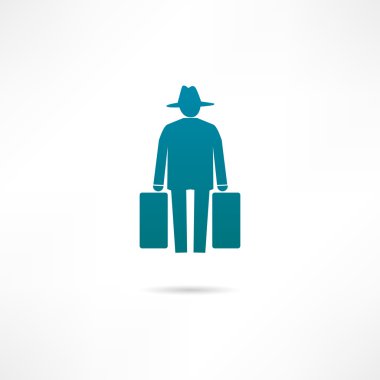human migration icon clipart