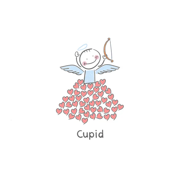 Cupido — Vettoriale Stock