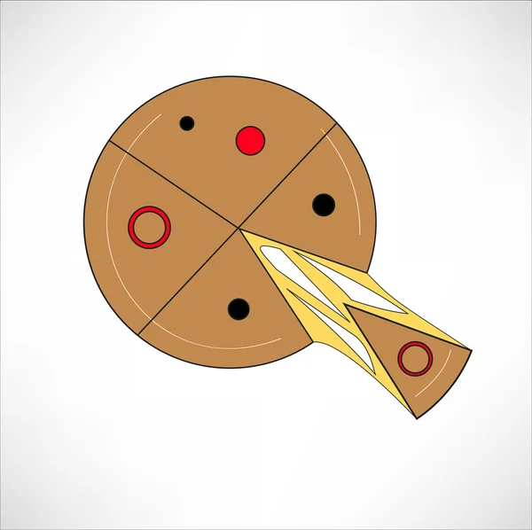 Pie Icon — Stock Vector