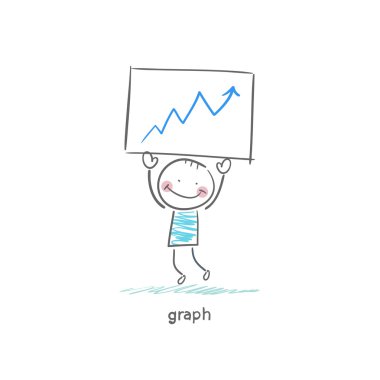 zamanlama gelir. illüstrasyon.