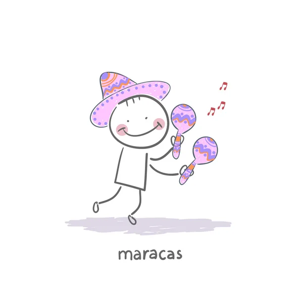 Маракас — стоковый вектор