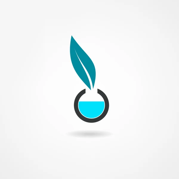 Icono ecológico — Vector de stock