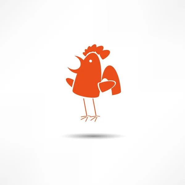 Cock icon — Stock Vector
