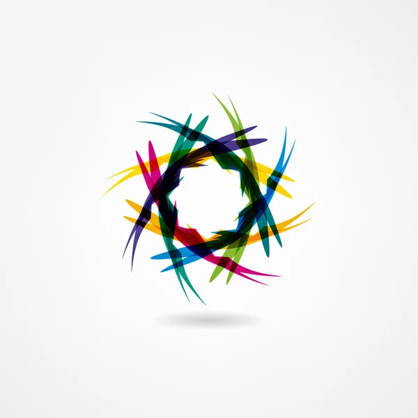 Icono abstracto — Vector de stock