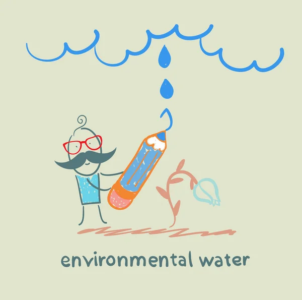 Environmental water Royalty Free Stock Illustrations