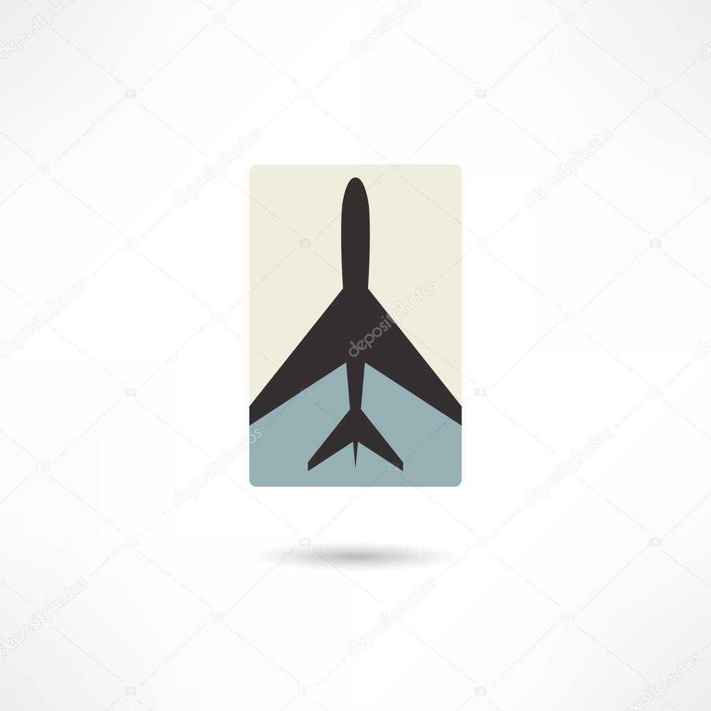 Airplane symbol