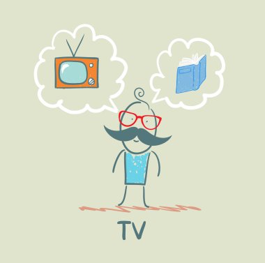 TV or book ?