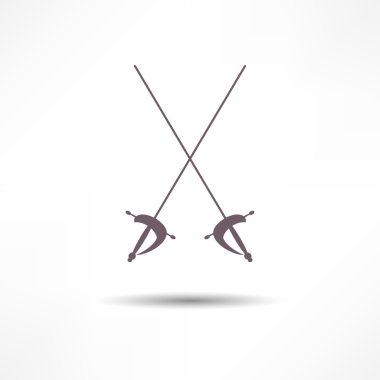 Fencing icon clipart