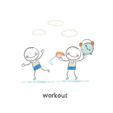Workout clipart