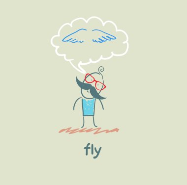 kanat hakkında rüya adam