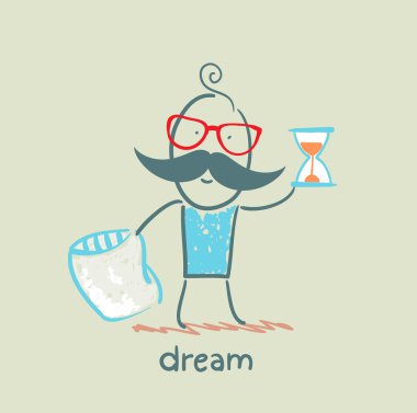 yastık adam git uyu