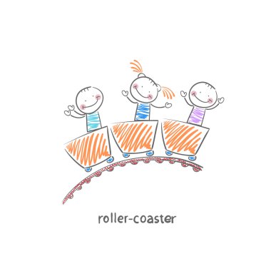 Kıvrımı, roller coaster