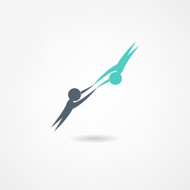 jimnastikçi simgesi