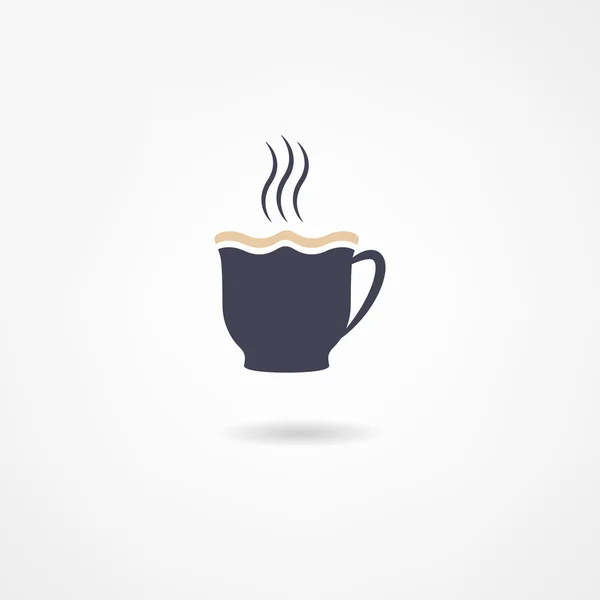 Icona della tazza — Vettoriale Stock