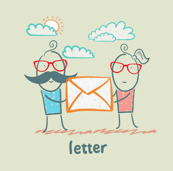 Lettre — Image vectorielle