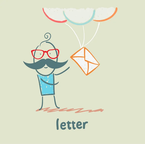 Letter — Stock Vector