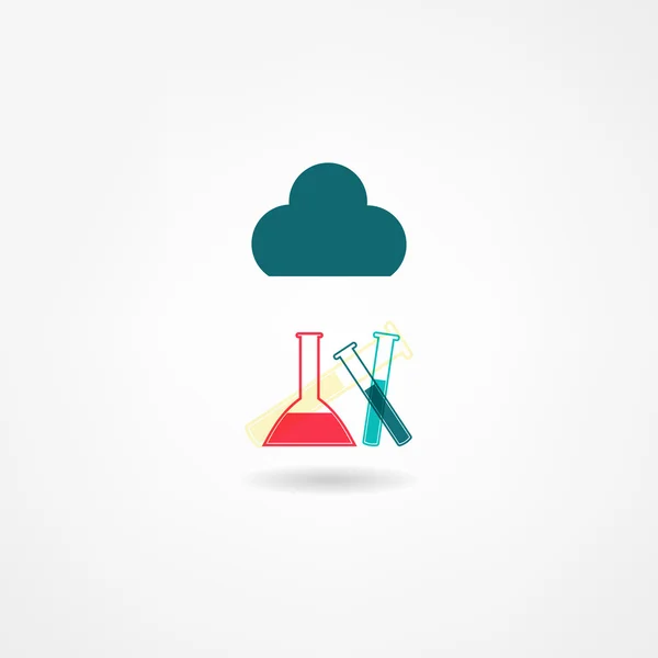 Chemistry icon — Stock Vector
