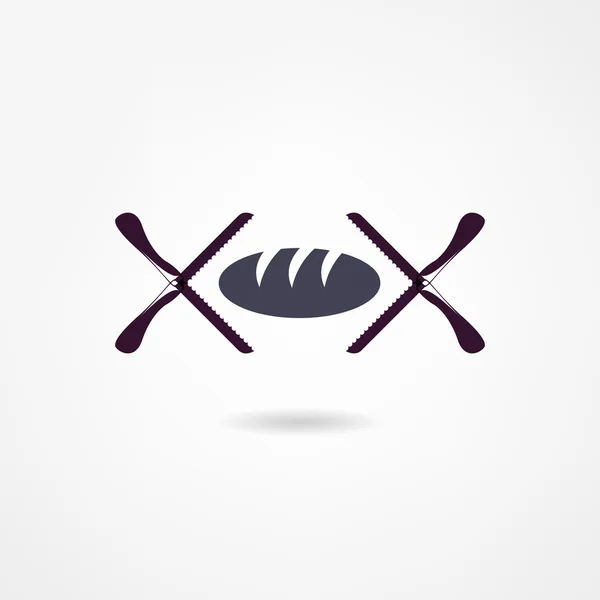 Brood pictogram — Stockvector